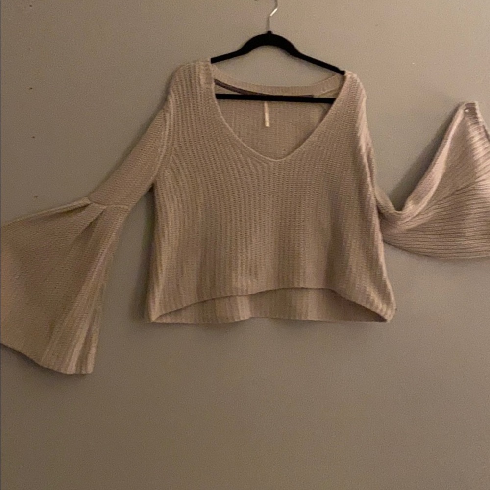 Free People Crop Sweater